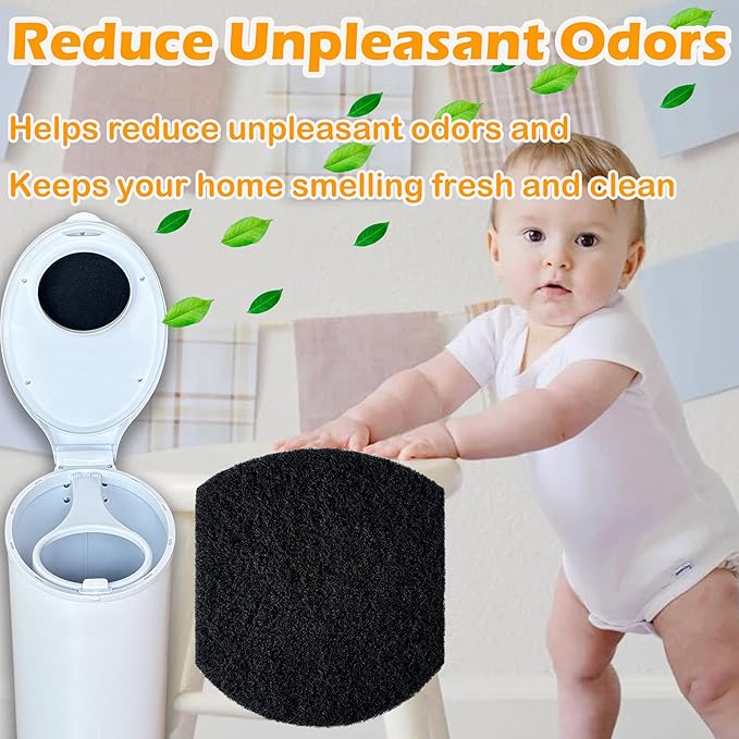 8 Pack Odor Removing Refills for Ubbi Diaper Pail, Diaper Pail Odor Absorber - Image 6