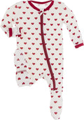 KicKee Full of Hearts Footie by KicKeePants