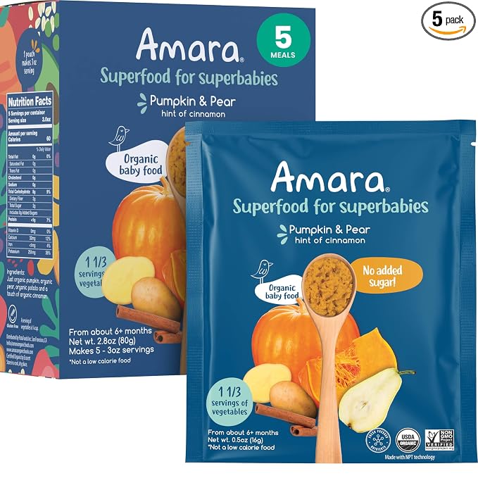 Amara Organic Baby Food by Amara