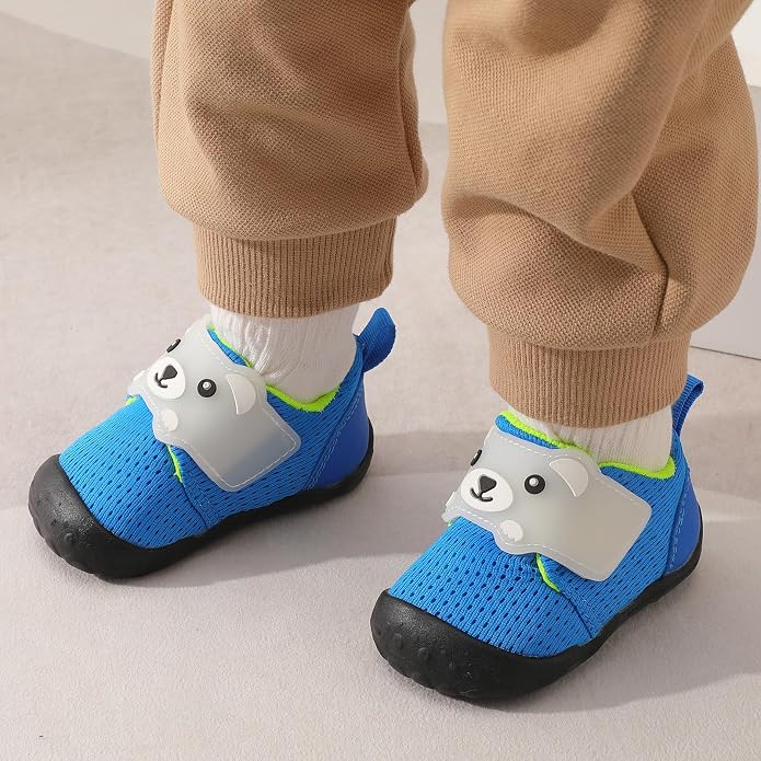 FEETCITY Baby Walking Shoes Wide Baby Shoes Boys Girls Infant Sneakers Crib - Image 6