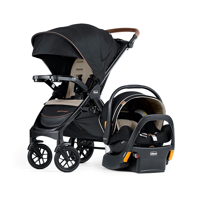 Chicco Bravo Primo ClearTex Trio Travel System, Bravo Primo Quick-Fold Stroller by ChiccoUSA