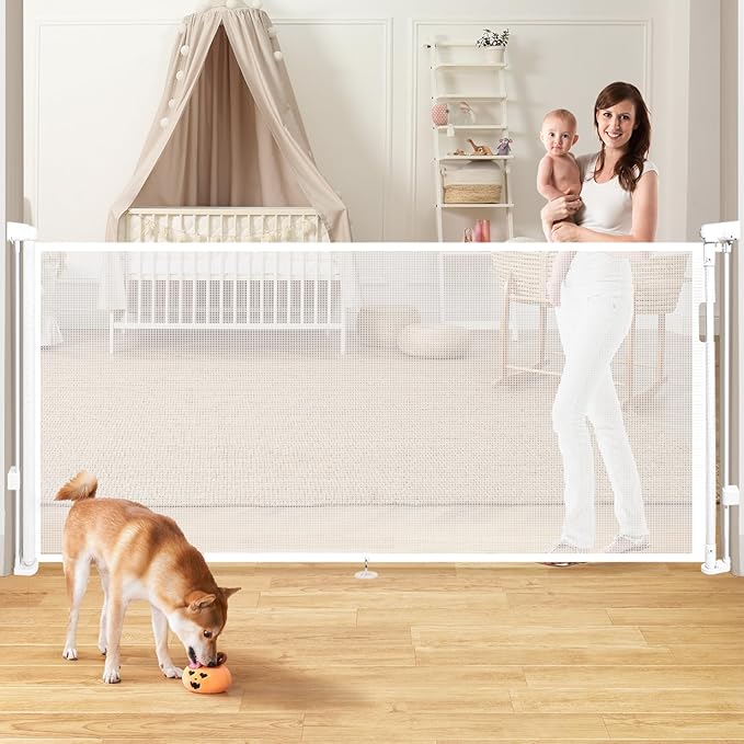 Retractable Baby Gates Dog Gate - Image 5