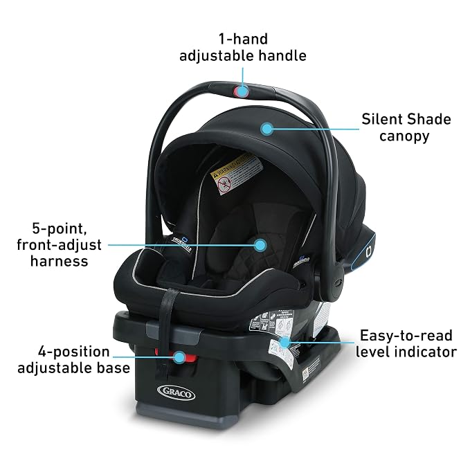 Graco SnugRide SnugLock LX Car Seat featuring TrueShield Technology - Image 4