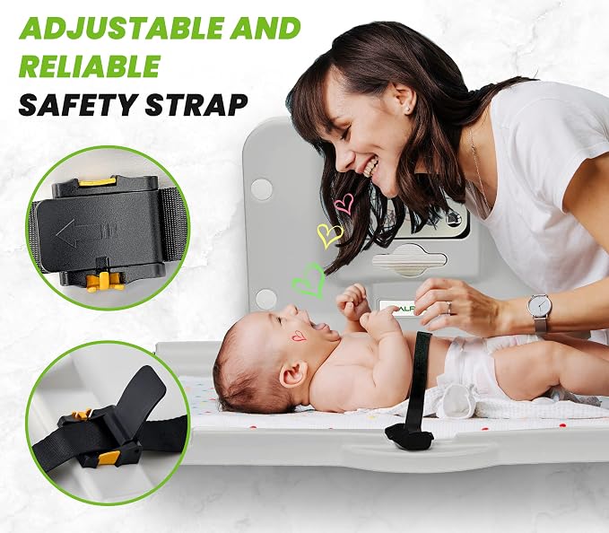 Alpine Wall Mounted Baby Changing Station - Image 3