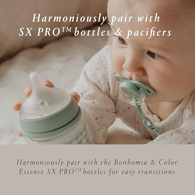 Suavinex Bonhomia SX PRO Physiological Pacifier, Supports Breastfeeding Babies - Image 3