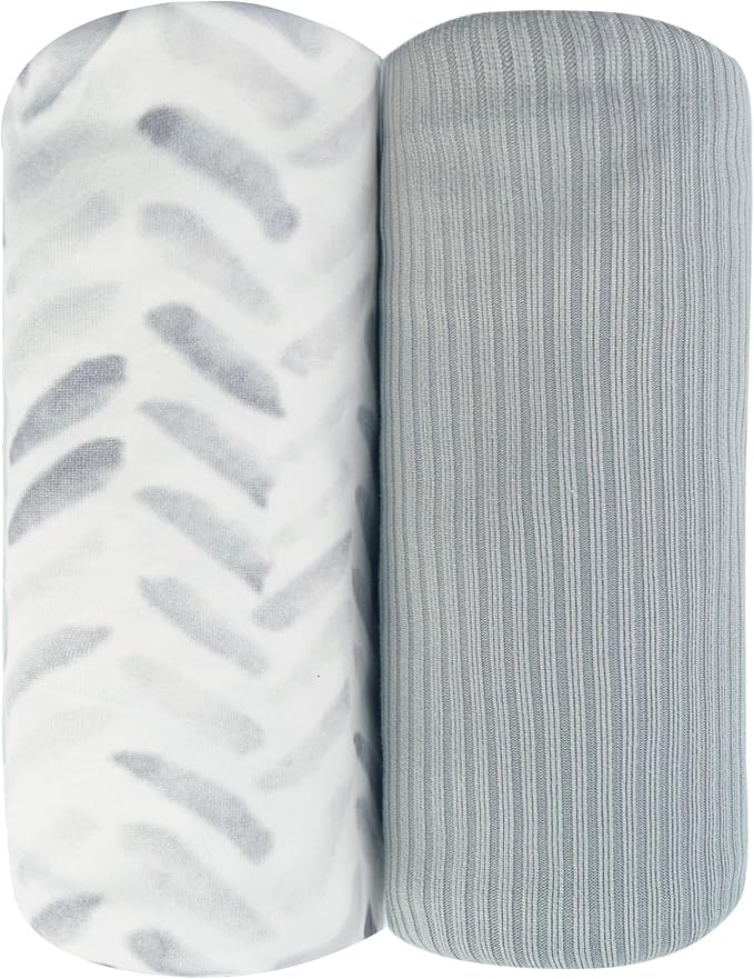 Jersey Swaddle Blanket, Ultra Soft Stretchy Receiving Blanket, Newborn Swaddle by Unknown