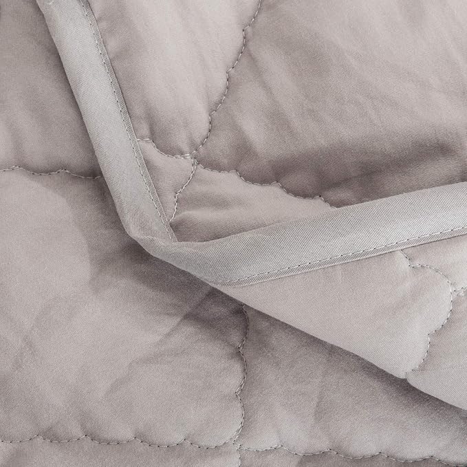 NTBAY Down Alternative Oversized Toddler Comforter, Super Soft and Warm Solid - Image 2