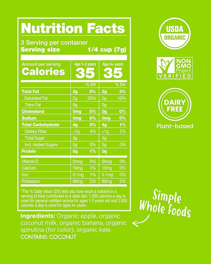 Amara Organic Fruit Bites Apple Kale - Image 2