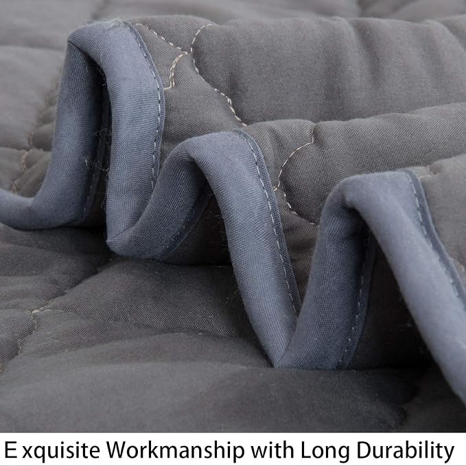 NTBAY Down Alternative Oversized Toddler Comforter, Super Soft and Warm Solid - Image 3
