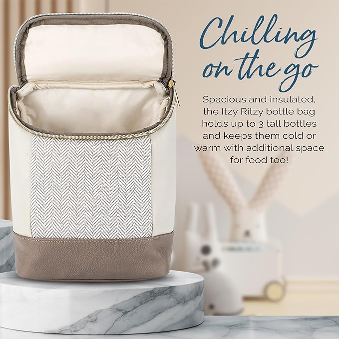 Itzy Ritzy Insulated Bottle Bag – Keeps Bottles Warm or Cool - Image 5