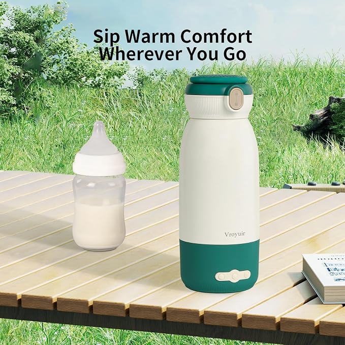 Portable Bottle Warmer with Precise Temp Control - 17 Oz Travel Warmer - Image 8