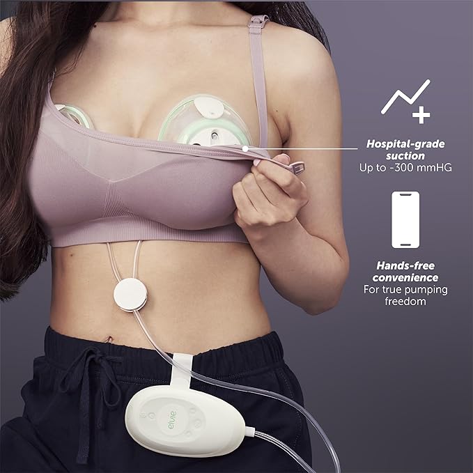 Elvie Stride Hospital-Grade, App-Controlled Breast Pump - Image 2