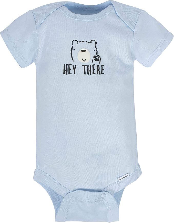 Gerber unisex-baby 8-pack Short Sleeve Onesies Bodysuits - Image 3