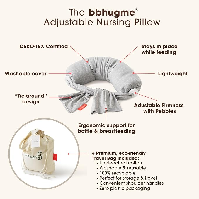 bbhugme Adjustable Nursing Pillow - Image 2