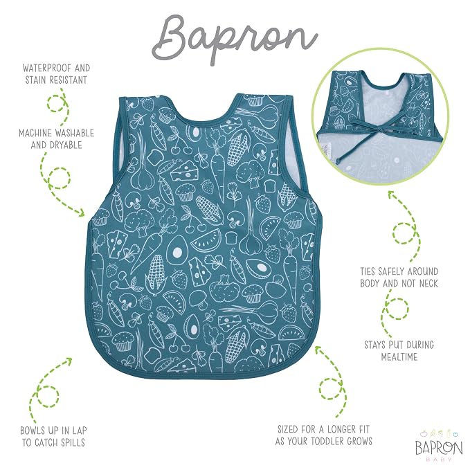 BapronBaby Neutral Foodie Bapron - Image 2