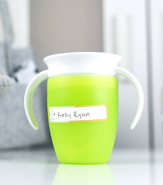 Bottle and Food Labels, Freezer Safe, Self-Laminating, Waterproof Kids Name - Image 4