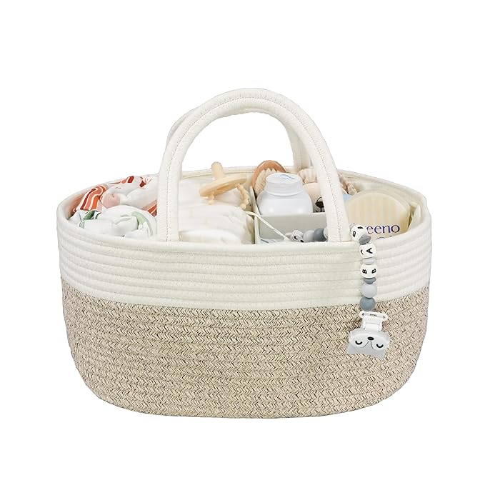Large Baby Diaper Caddy Organizer by XUANGUO