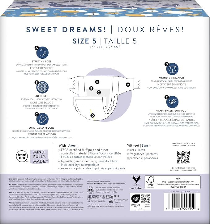 The Honest Company Clean Conscious Overnight Diapers - Image 9