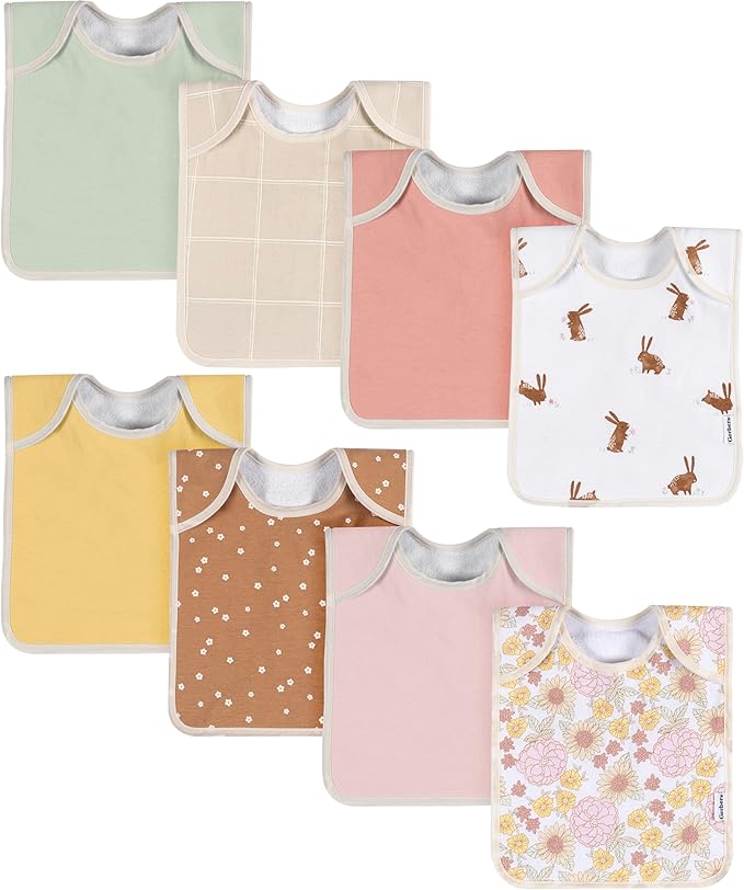 Gerber Unisex Baby Lap Shoulder Bibs by Gerber