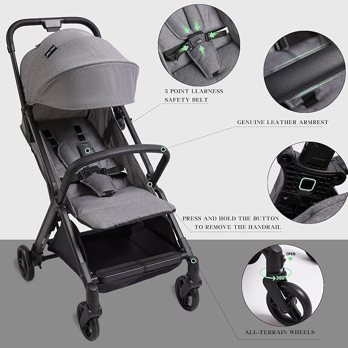 COOL KIDS Baby Stroller， Umbrella Stroller - Image 4