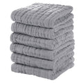 Muslin Baby Washcloths 6 Pack, 100% Cotton Wash Cloths by Unnivoll