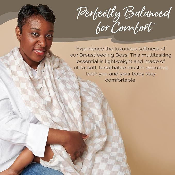 Itzy Ritzy Breastfeeding Boss Multi-Use Cover – A Nursing Cover, Car Seat Wrap - Image 7