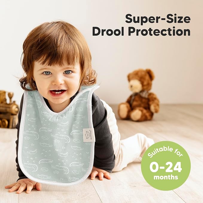8-Pack Baby Bibs for Boys, Girls - Image 2