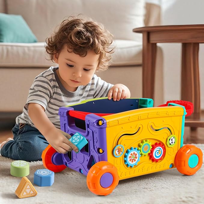 Musical Push Walker Toy for Toddlers 18+ Months - Image 3