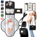 Portable Changing Pad for Newborns, Travel Diaper Changing Pad by Pillani