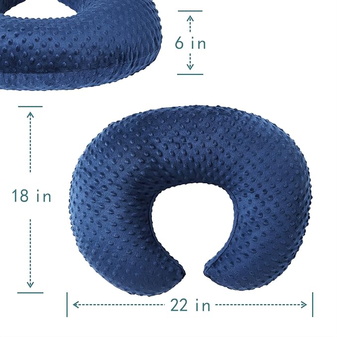 Nursing Pillow and Positioner, Breastfeeding, Bottle Feeding, Baby Sitting - Image 4