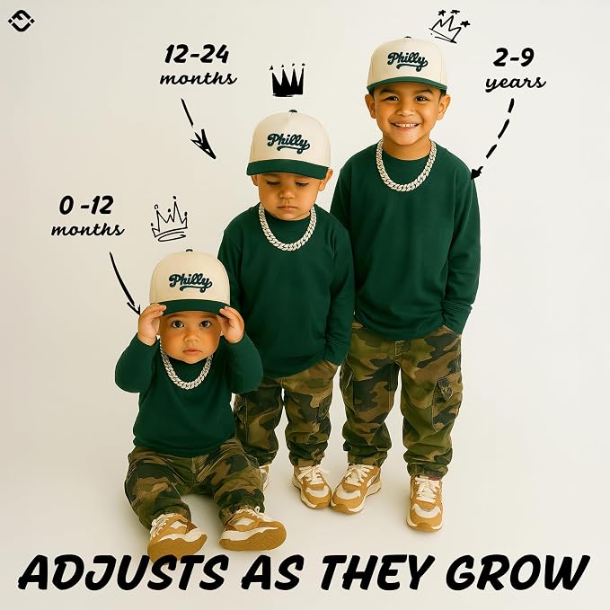 Funky Junque Premium Kids Trucker Hat Vintage Snapback Baseball Cap - Image 3