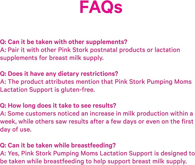 Pink Stork Pumping Moms Lactation Support - Image 9