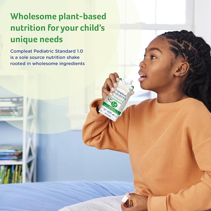 Compleat Pediatric Standard 1.0mL, Plant Based Nutritionally Complete Shake - Image 5