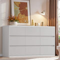White 9 Drawers Dresser, Modern Chest of Drawers by StandifurnoFurniture