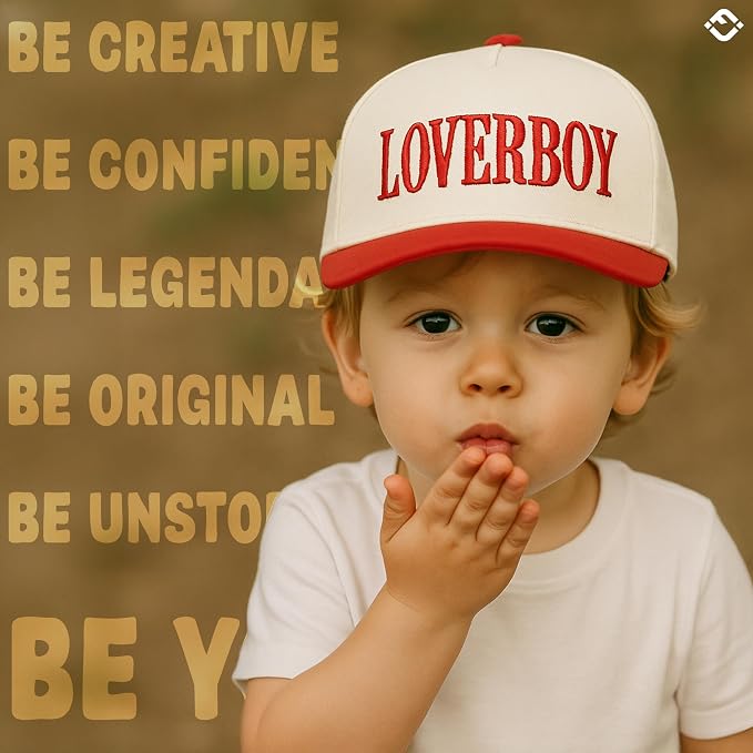 Funky Junque Premium Kids Trucker Hat Vintage Snapback Baseball Cap - Image 9