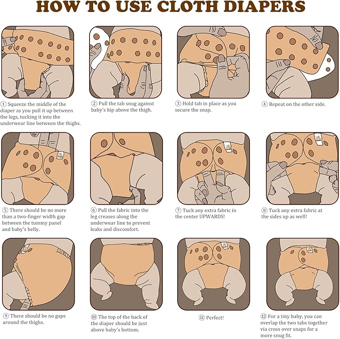 Mama Koala 3.0 Cloth Diapers for Babies - Image 8