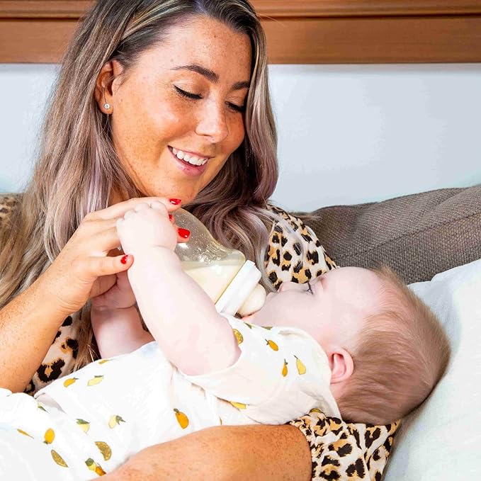 Minbie 3 Month+ Breastfeeding Baby Bottle, BPA-Free Kit - Image 5