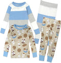 HonestBaby 4 Piece Pajamas Sleepwear Pjs 100% Organic Cotton by HonestBaby