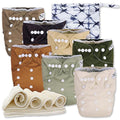 Nora's Nursery Cloth Diapers 7 Pack by NorasNursery