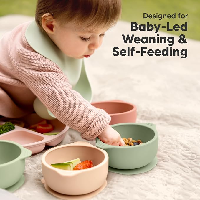 KeaBabies 2-Pack Baby Bowls - Image 8