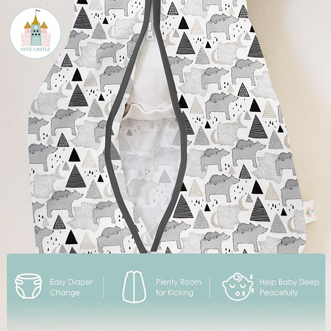 Cute Castle Baby Sleep Sack 0-6 Months - Image 7