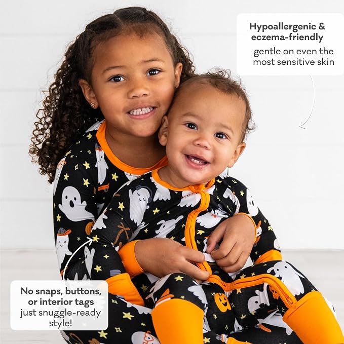 Little Sleepies Pajamas for Baby Boys & Girls, Viscose from Bamboo Baby Pajamas - Image 5