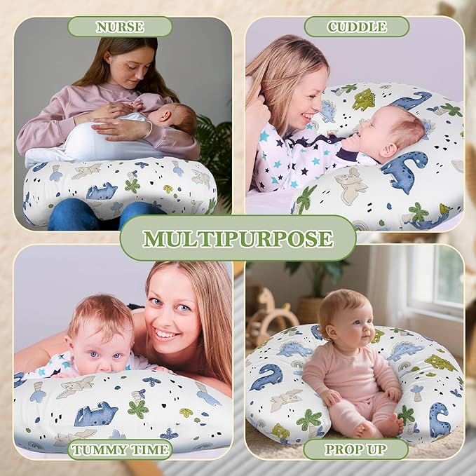 Nursing Pillow & Breastfeeding Pillow – Ergonomic C-Shape - Image 3