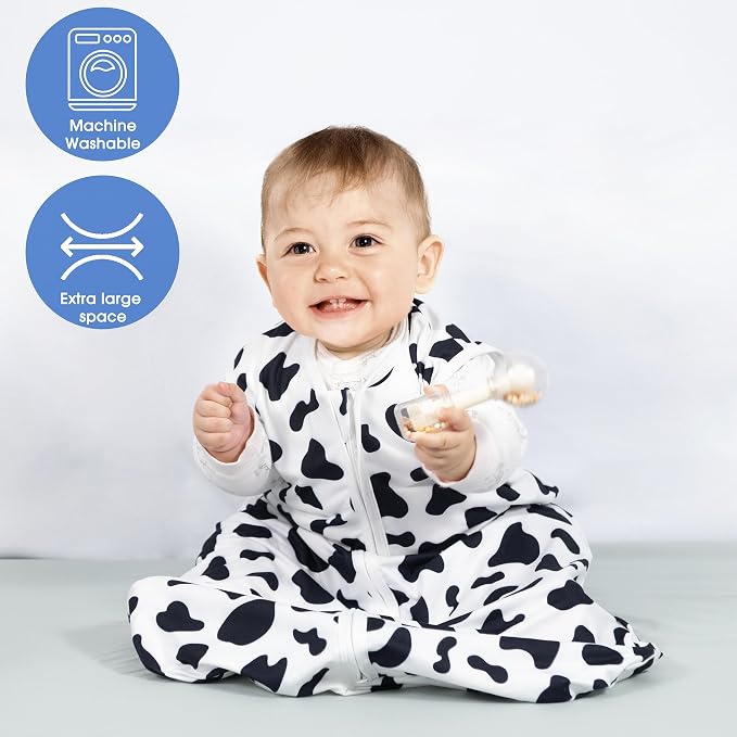 Baby Sleep Sack 6-12 Months Baby Wearable Blanket 100% Rayon Cotton 2-Way - Image 4