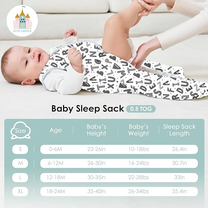 Cute Castle Baby Sleep Sack 6-12 Months - Image 4