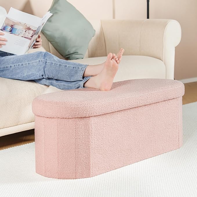 B FSOBEIIALEO Ottoman with Storage - Image 6