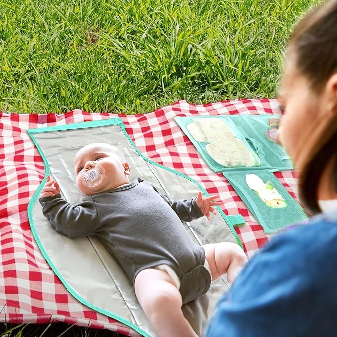 Portable Changing Pad for Baby, Travel Diaper Changing Pad for Newborn - Image 2