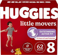 Huggies Size 8 Diapers, Little Movers Baby Diapers, Size 8 by Huggies%C2%AE
