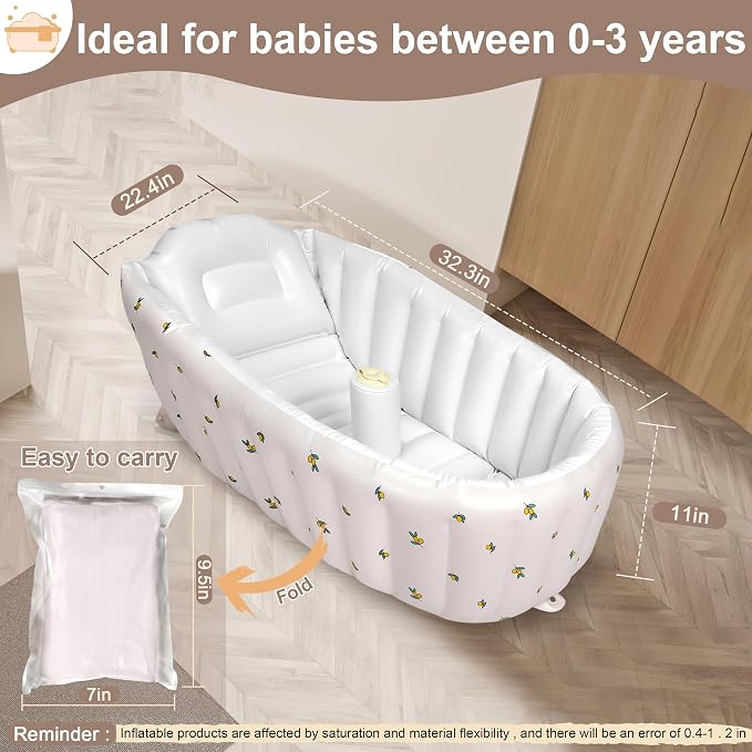 Mink Inflatable Baby Bathtub - Image 5