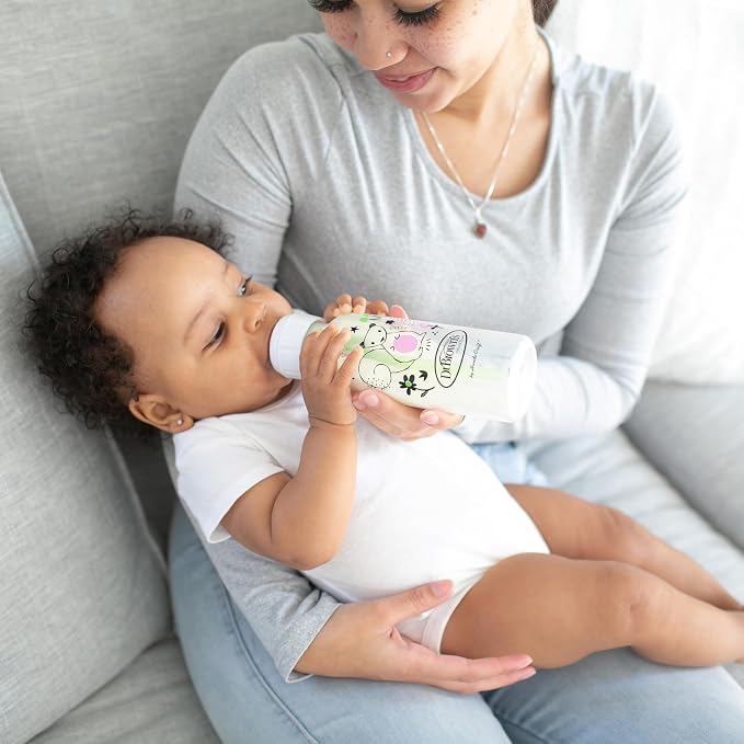 Dr. Brown's Natural Flow Anti-Colic Options+ Narrow Baby Bottle, Squirrel & Goat - Image 12